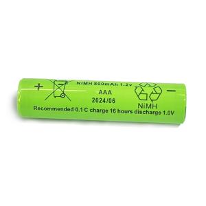 Quality ROSH CE Nickel Metal Hydride Cell 2600mah 800mah Cylindrical NiMh AAA Battery wholesale