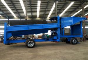 Quality 150m3/H,85Kw Power, 9m Length ,Steel,Rotary Movable,Gold Washing Trommel Screen wholesale