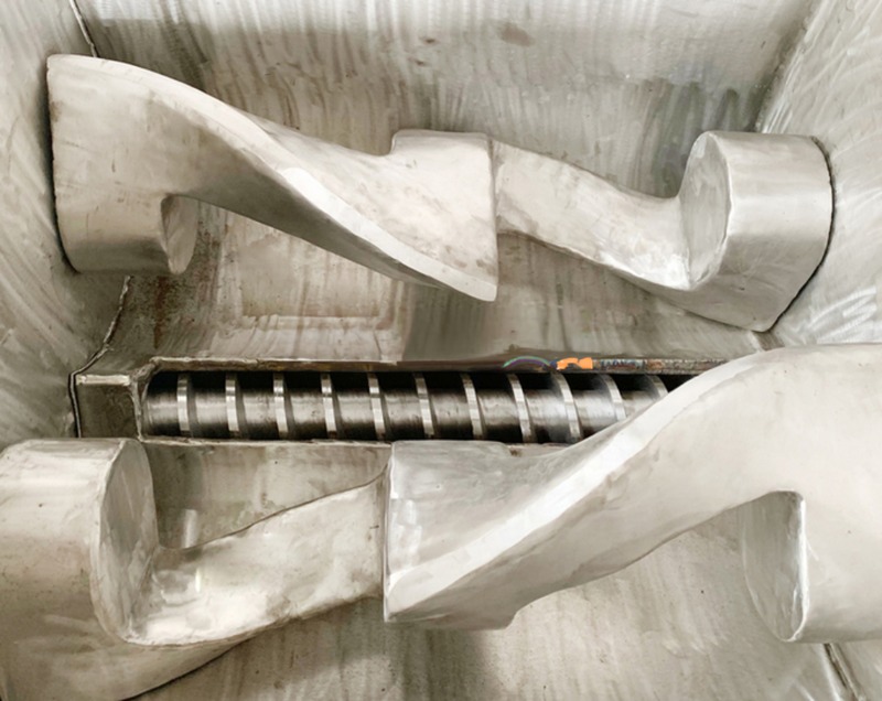 Viscous Fluid Horizontal Z-Shape Sigma Kneader Mixer Machine With Screw Extruder