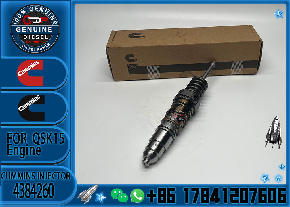 4384260 Cummins ISX QSX X15 diesel engine autoparts Common Rail Injector 4384260