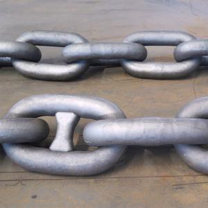 Quality Molastar Sea Boat Black Painted Marine Stud Link Anchor Chain For Ship And Boat Marine wholesale