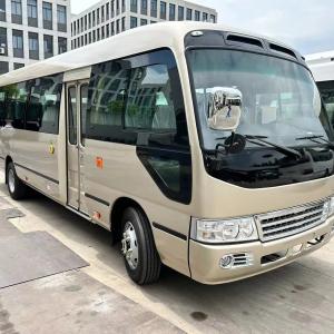 Quality Luxury 30 Seats LHD/RHD Diesel Mini Coaster New Bus wholesale