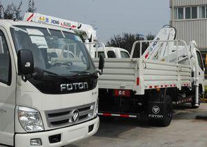 Quality Cargo Mobile Crane Truck 3.2 Ton , XCMG Truck With Crane wholesale
