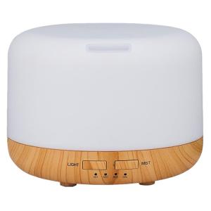 Quality 24V Capacity＞200ml Tree Leaf Design Wooden Aroma Diffuser Vintage Style Essential Oil wholesale