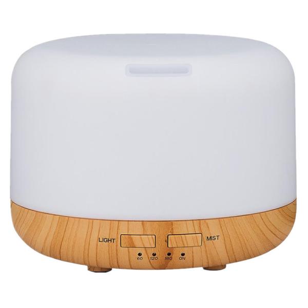 24V Capacity＞200ml Tree Leaf Design Wooden Aroma Diffuser Vintage Style