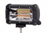 Flood / SPOT Beam Automotive LED Light Bar 72W 6063 Stainless Steel Black