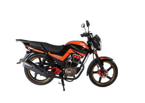 Quality Front Rear Disc Gas Powered Mini Motorcycle 125cc Road Bike Low Emission wholesale
