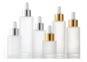 Quality Leakproof Cosmetic Dropper Bottle 20ml Glass Bottle With Pipette Silk Screen Printing wholesale