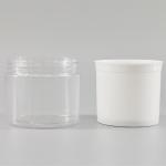 Plastic Double Layer Wide Mouth Cosmetic Packaging Jar 100/120ml