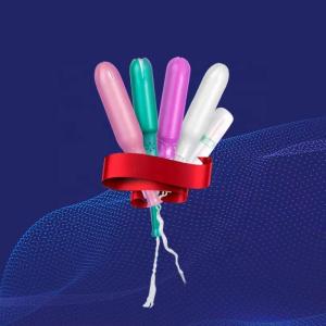 Quality Private Label Sanitary Disposable Organic Cotton Tampons For Women wholesale