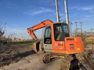 Quality Zaxis 75 Zx75 Used Hitachi Excavator 7 Ton Crawler Excavator wholesale