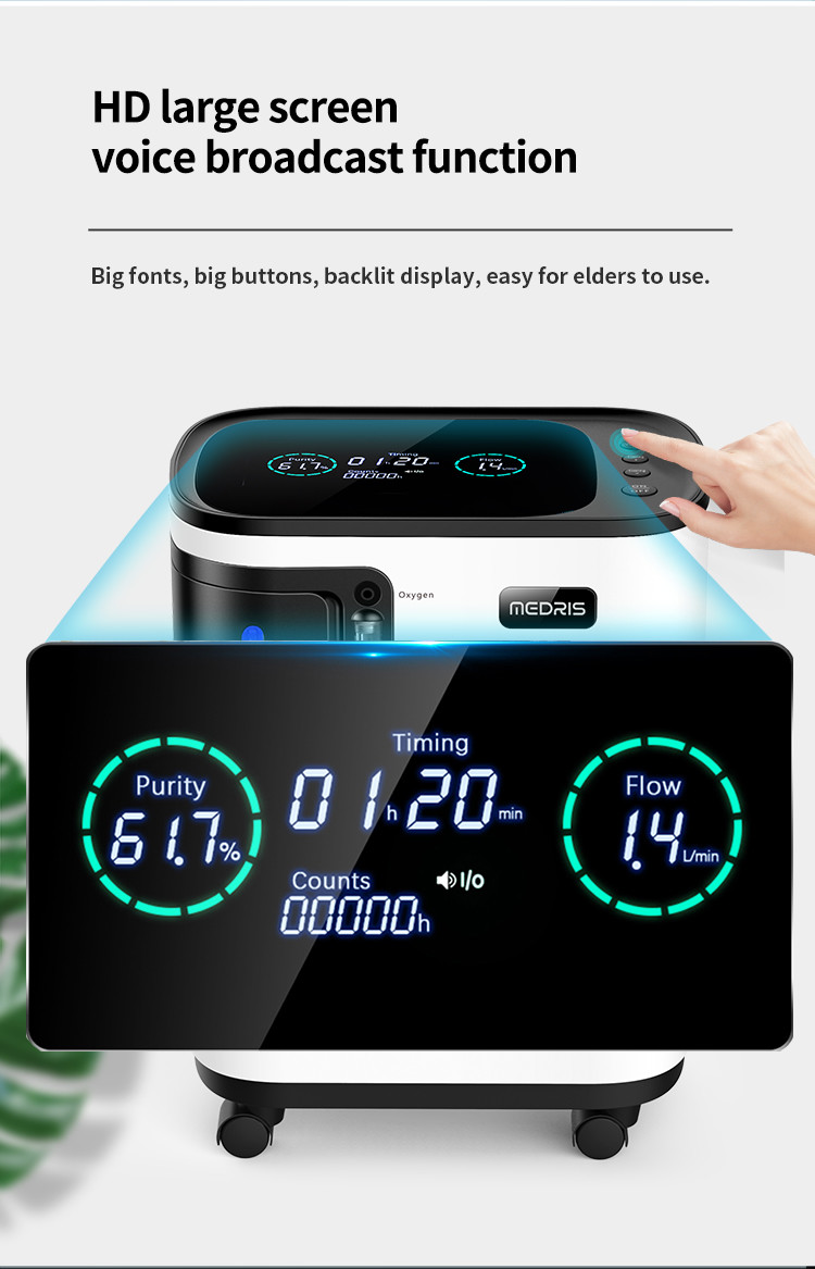 3L Portable Medical Oxygen Concentrator For The Elderly And Children