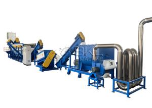 Quality PP Ton bags LDPE Polythene Bag Plastic Film Recycling Machine wholesale