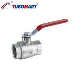 Hpb58-3A Brass Gas Valve Customized 1/2 Inch Gas Ball Valve With Yellow Handle