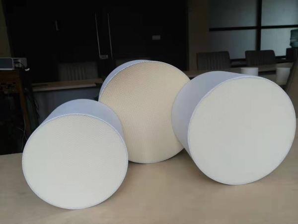 Round Catalytic Converter Diesel Particulate Car Filter High Filtration