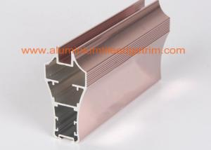 Quality Metal Aluminium Channel Extrusions Copper Anodized Furniture Application wholesale