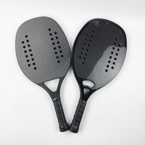 Quality Padel Beach Tennis Paddle Rackets With DIY Logo And Brand 18k Carbon Fiber wholesale