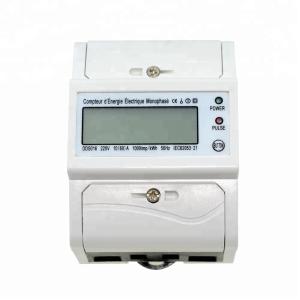 Quality Single Phase Din Rail Energy Meter Digital Kwh Meter wholesale