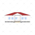 Heya-3B03-A China 3 room sandwich panel house best selling modern design