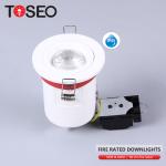 Round GU10 Fire Rated Trimless Downlights Die Cast Aluminum Material