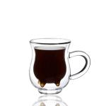 China Wholesale Heat Resistant Hot Beverage Double Wall Glass Cup
