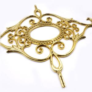 Quality 5*8mm Electroplate Gold Windows Georgian Bar Shining Surface wholesale