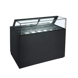 Quality Stainless Steel Frozen Ice Cream Showcase Gelato Display Cabinet wholesale