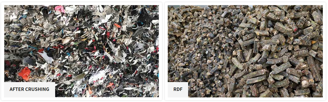 New Industrial Waste Crusher MSW Crusher MSW Disposal System Industrial Waste Disposal Plant