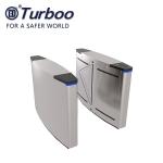 High Security Stainless Steel Swing Barrier Turnstile For Office Building