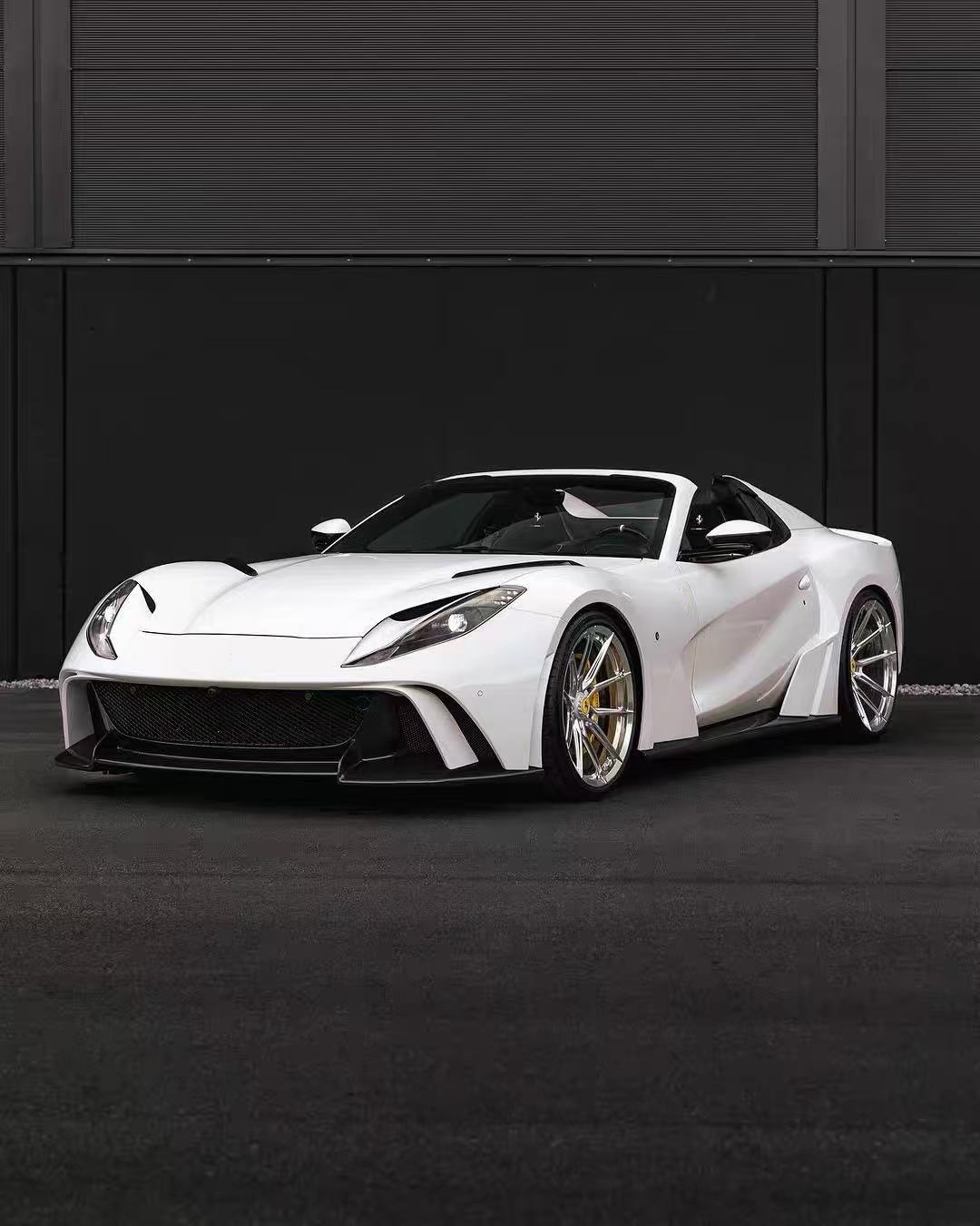 Ferrari 812 Carbon Body Kit Front And Rear Bumper Wide Body Kit 2017 - 2019