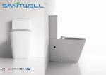 Mobile public floor standing close coupled wc washdown toilet