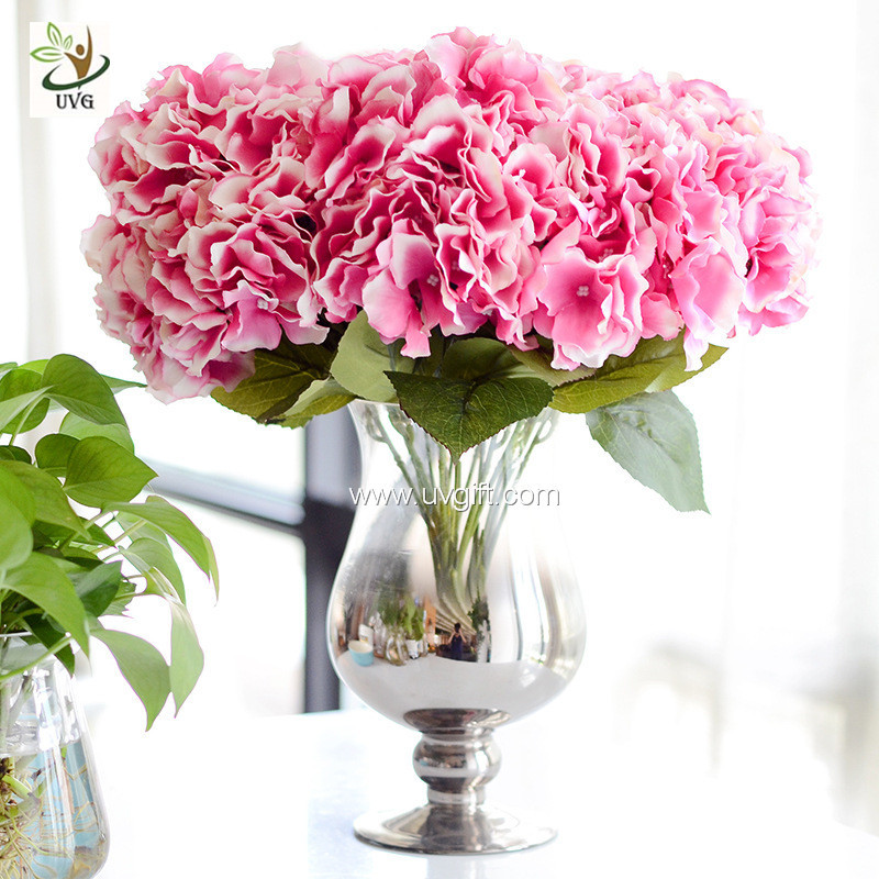 UVG FHY113 Flower arrangements with artificial hydrangea florist for bride wedding bouquet