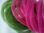 Flexible Wire Mesh Sleeve -50°C ~+150°C Protection Polyester Sleeving