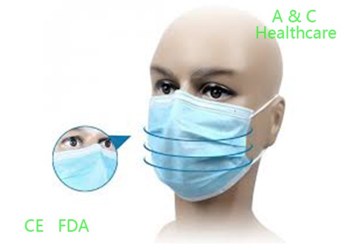 Adults Children'S Disposable Face Mask For Sickness Public Place Use