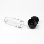Manual Plastic 3.5oz 50g Spice Salt Pepper Grinder