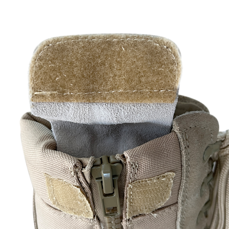 36-47 Up-lace Rough Suede Leather Safety Boots with Hard Toecap and Smashing Rubber Sole