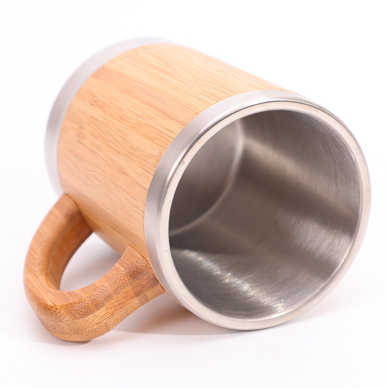 Premium Bamboo Thermos With Tea Infuser For Loose Tea 12oz - Tea Gift Set - Insulated Water Bottle/Iced Coffee Tumbler - Unique Gifts For Women, Gifts