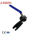 PPL Seat Flanged End Ball Valve Lever Operation With Extended Stem