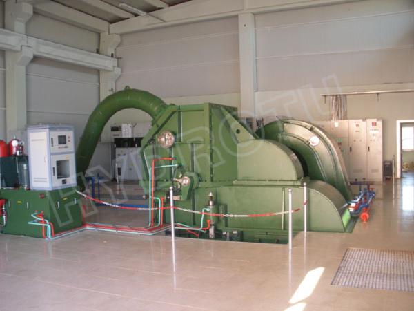 Pelton Hydro Turbine for Water Heads 80 - 800m