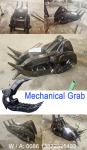 1 Ton - 65 Ton Excavator Mechanical Grapple For Grabbing Stone Wood