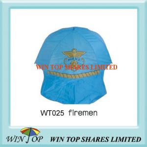 Quality Firemen Topic Silk Screen Printing Blue Umbrella (WT025) wholesale