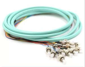 Quality 3M Aqua OM2 OM3 Pigtail FC 12 Jacketed MM50 10GB Fiber Optic Pigtail wholesale