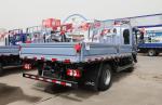 Box Cargo Truck JAC 4*2 Light Lorry Truck Flat Bed 6 Wheels Single Axle 4 Meters