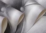 3D Effect European Style Black and White Leather Pattern Wallpaper