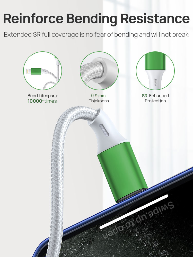 OEM 2M Iphone Lightning To Aux Cable For Car
