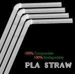 compost plastic drinking straw for drink promotion, juice drink sraw, food grade