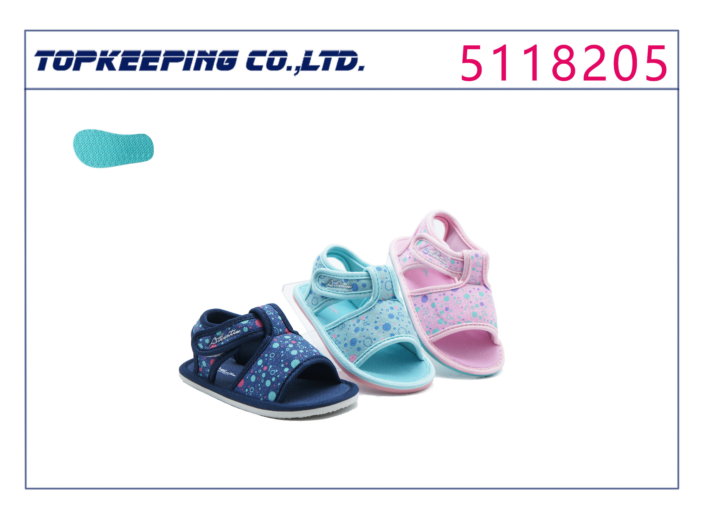 Canvas Kids Eva Sandals Child Little Girl Toddler Sandal