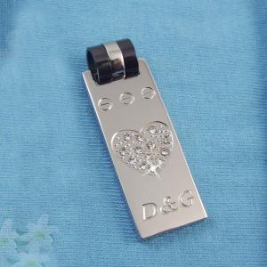 Quality 316L Stainless Steel Rectangle Square Shaped Necklace Pendant LPS0060 wholesale