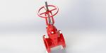 2-12 Ul Fm Gate Valve Fusion Bonded Epoxy Coating Flanged Connection For Fire