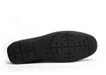 Summer Breathable Mens Leather Loafers Brown Round Toe Mens Suede Moccasins
